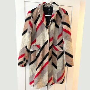 Armani Exchange Top Coat - Geometric Print size Medium